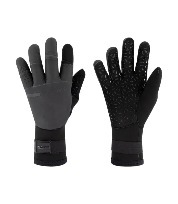 Garantierte Lieferung Prolimit Curved Gloves 3 mm Schwarz Neopren Handschuh