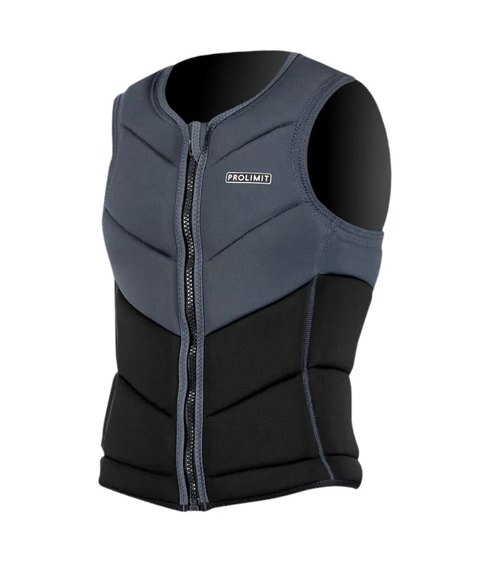 Bestpreis Prolimit Fusion Front Zip FP Schwarz Prallschutzweste voll gepolstert