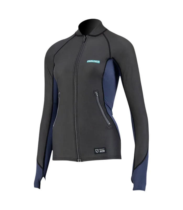 Prolimit Wmn SUP Loosefit Splash 2024 Grau SUP-Jacke Saisonangebot