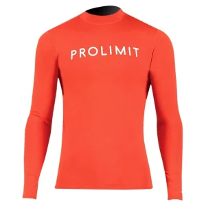 Schnäppchen Prolimit Rashguard Logo LA Rot Lycra Shirt