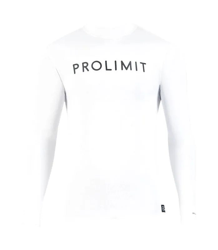 Prolimit Rashguard Logo LA Weiß Lycra Shirt Knallerangebot