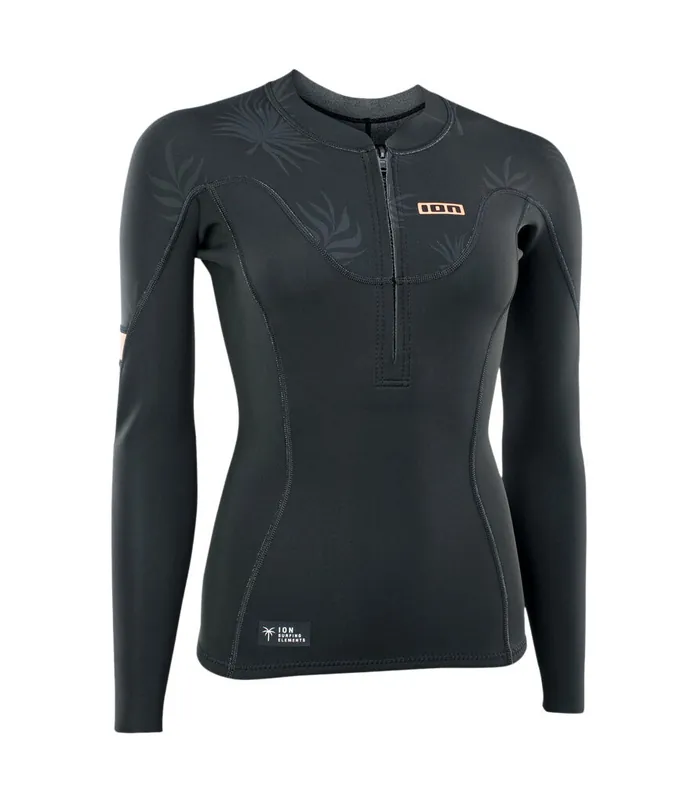ION Zip Top 1.5 Wmn Schwarz SUP-Jacke Letzte Chance