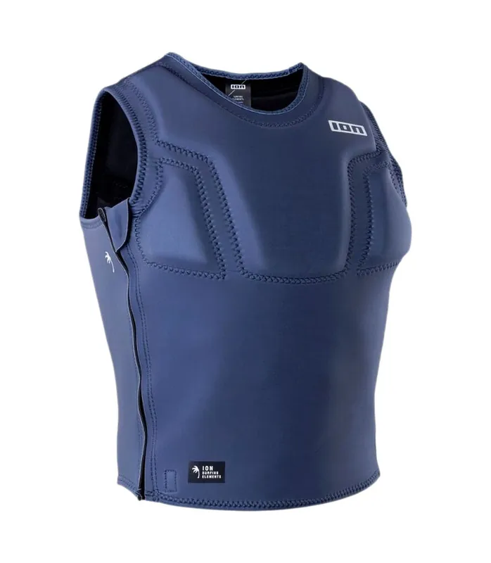ION Vector Element Side Zip 2026 Blau Prallschutzweste halb gepolstert Garantierte Lieferung