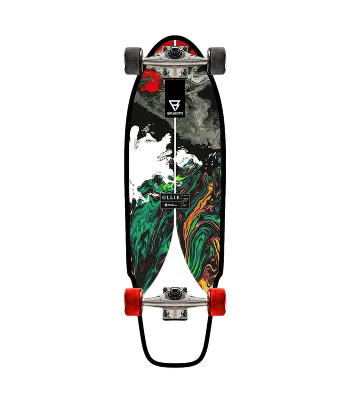 Brunotti Tiedye Grün Longboard Mega-Angebot