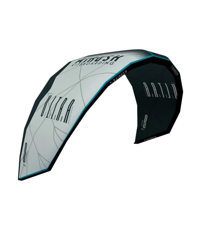 Bestpreis Airush Ultra Team 2023 Grau Leichtwind Kite