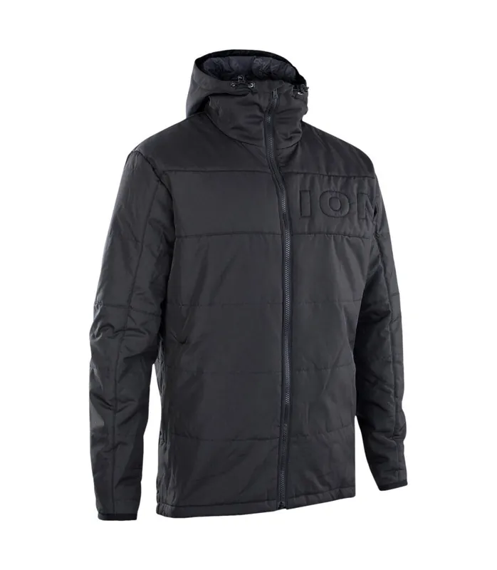 Solange Der Vorrat Reicht ION Logo Padded PL unisex Schwarz Jacke
