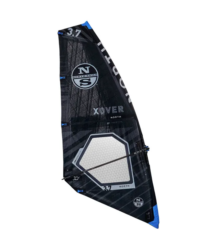 North sails X-Over Schwarz Wave Windsurfsegel Heißes Angebot