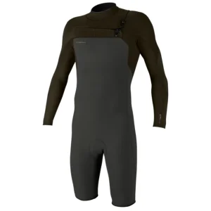 Jetzt Kaufen O‘Neill Hyperfreak 2mm Chest Zip L/S Spring 2026 Grau Shorty