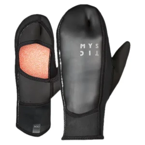 Finale Aktion Mystic Ease Glove 2mm Open Palm Schwarz Neopren Fäustling