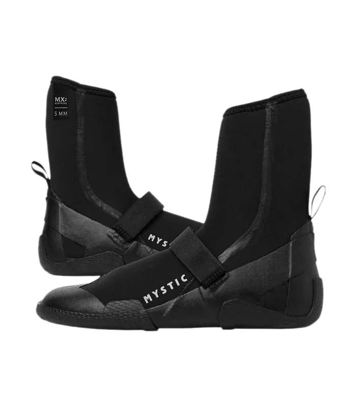 Mystic Roam Boot 5mm Split Toe 2025 Schwarz Surfschuh Sale