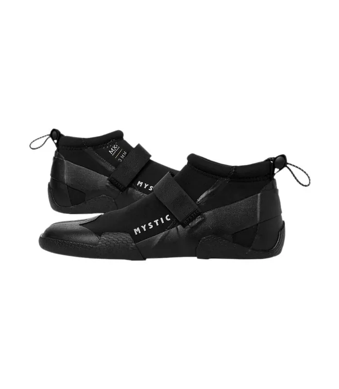 Neu Im Sortiment Mystic Roam Shoe 3mm Toe (REEF) 2025 Schwarz Surfschuh