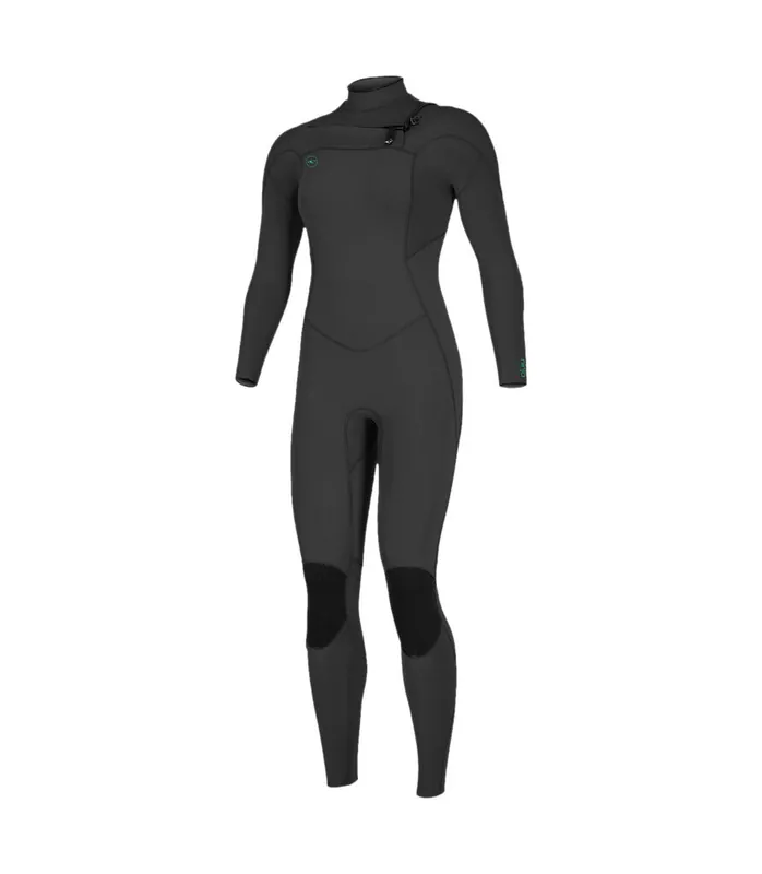 Neu Im Sortiment O‘Neill Wms Ninja 3/2 Che Zip Full Schwarz 3mm Neoprenanzug