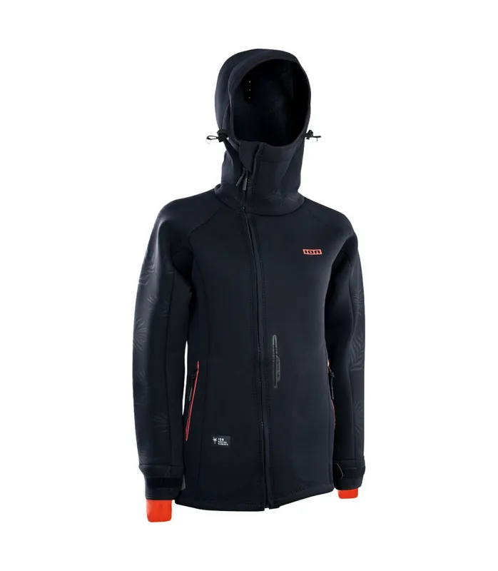 Top-Seller ION Neo Shelter Amp WMN 2025 Schwarz Neopren Jacke