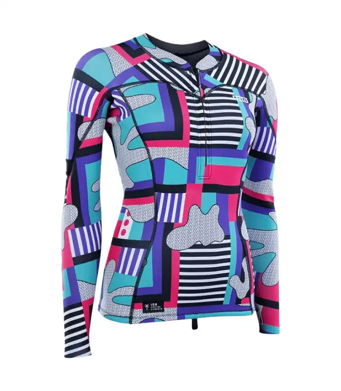 ION Neo Zip Top 1.5 WMN 2024 Multi color Neopren Top Echt