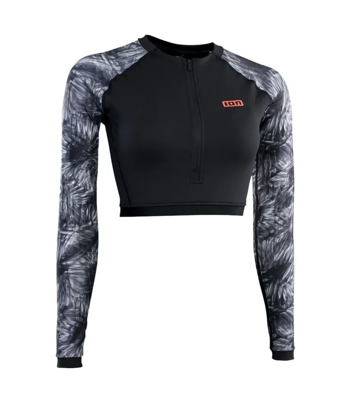 ION Rashguard Shorty WMN 2023 Schwarz Lycra Shirt Jetzt Kaufen