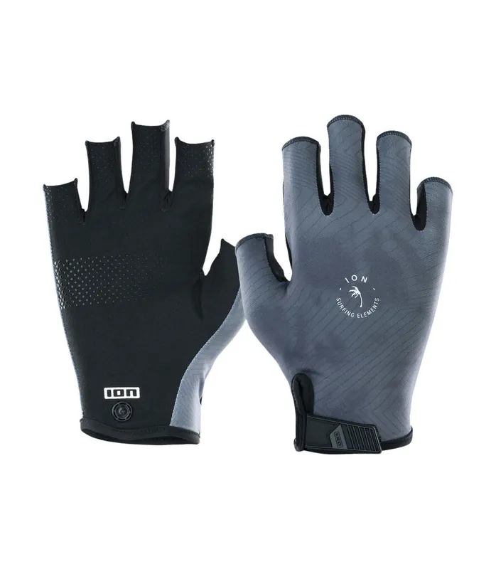 Schnäppchen ION Amara Half Finger Schwarz Neopren Handschuh