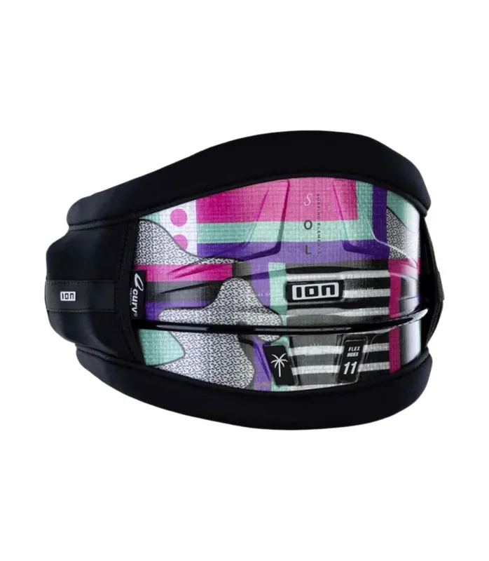 Abverkauf ION Waist Kite Sol Curv 2024 Multi color Hardshell Trapez