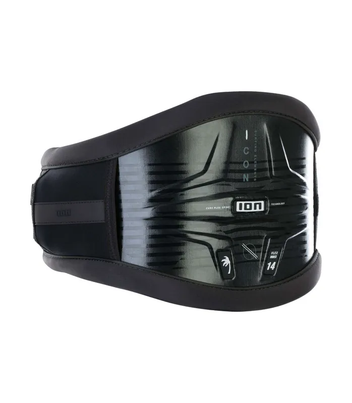 Neue Kollektion ION Waist Windsurf Icon Curv 2024 Schwarz Softshell Trapez