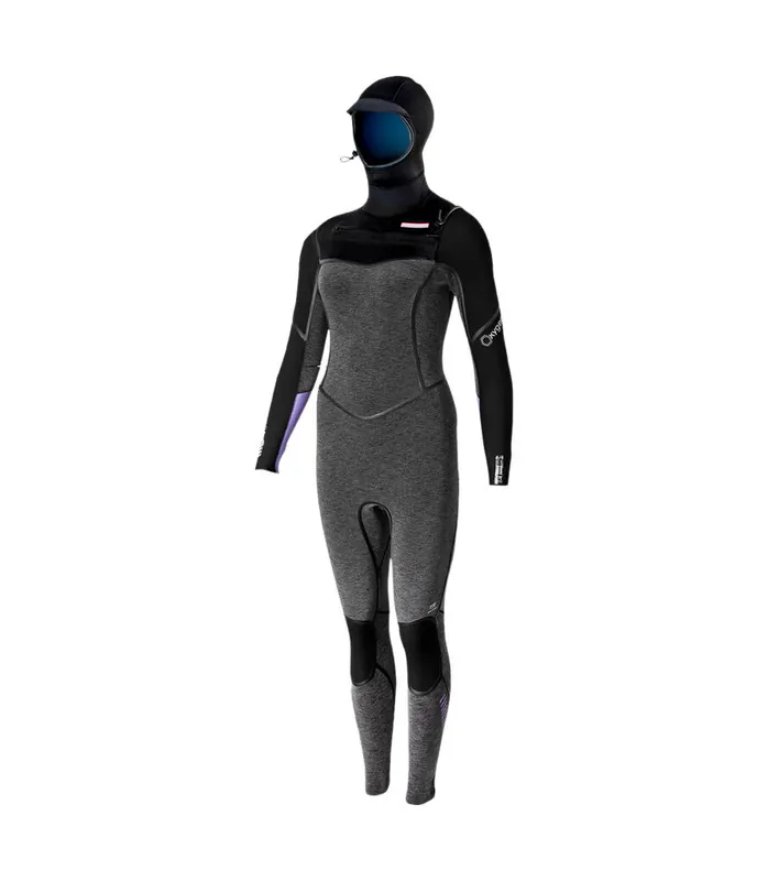 Prolimit Oxygen Hooded 6/4 2024 Schwarz 6mm Neoprenanzug Schneller Versand