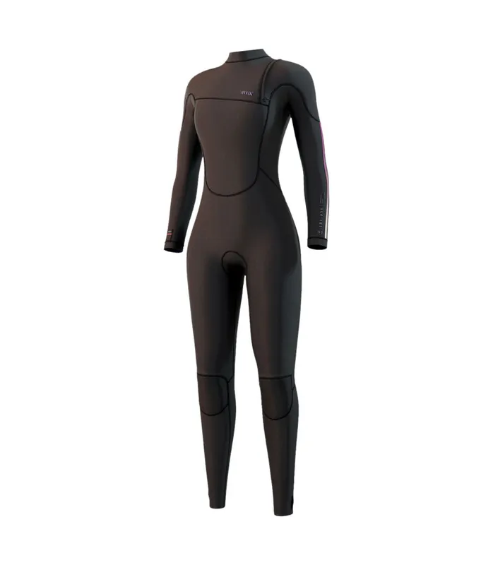 Nur Heute Mystic The One 3/2 Zipfree - Women 2023 Schwarz 3mm Neoprenanzug