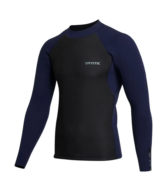 Mystic Star Surf Top - 2mm 2026 Blau SUP-Shirt Begrenztes Angebot