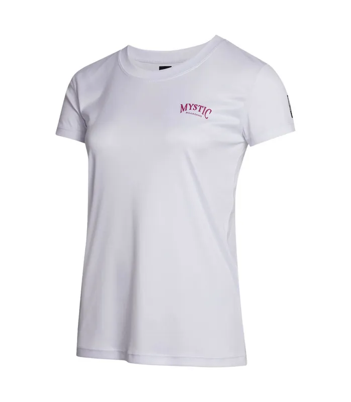 Mystic Jayde S/S Loose - Quickdry 2023 Weiß Lycra Shirt Meistverkauft