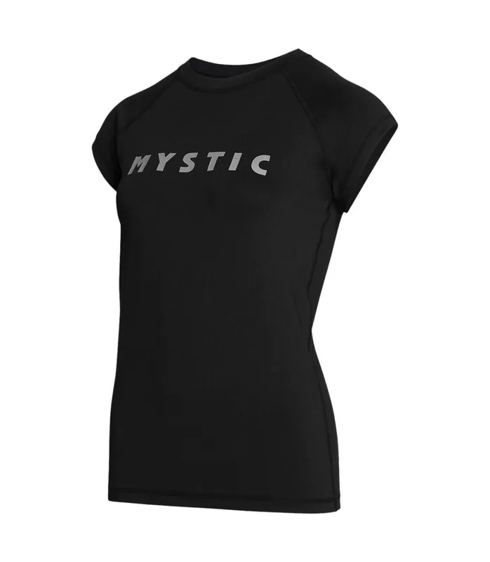 Mystic Star S/S Rashvest - Women 2023 Schwarz Lycra Shirt Neue Ware