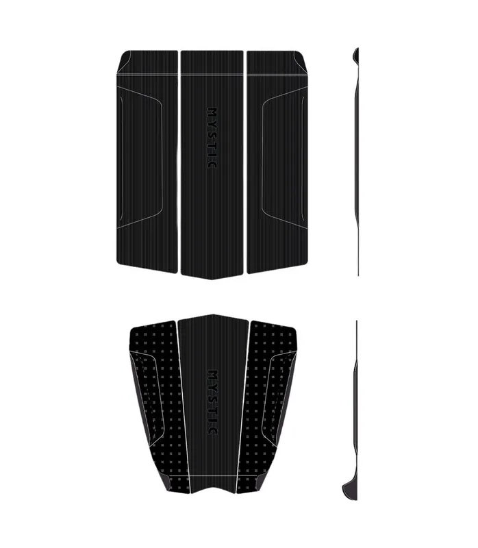 Wochenendangebot Mystic 3 Pcs. Tail + Front Traction Pad 2026 Schwarz Surf Pad