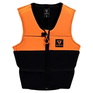 Brunotti Discovery Orange Prallschutzweste halb gepolstert Schneller Versand