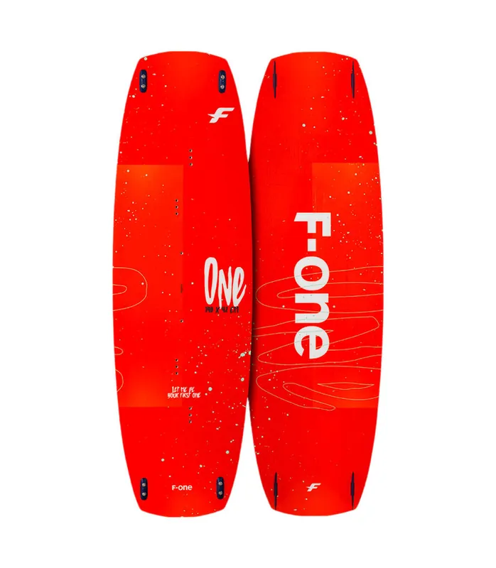F-One One 2026 Orange Freeride Twintip Kiteboard Neue Kollektion