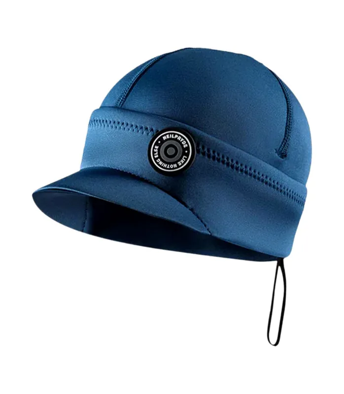 Neilpryde NP Visor Beanie Blau Neopren Beanie Markenware
