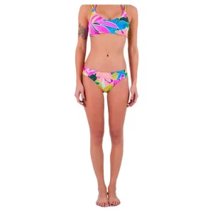 Solange Der Vorrat Reicht Hurley MAX ISLA FULL TAB SIDE BOTTOM 2023 Multi color Bikini Hose
