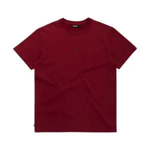 Günstig Mystic The Staple Tee 2023 Rot T-shirt
