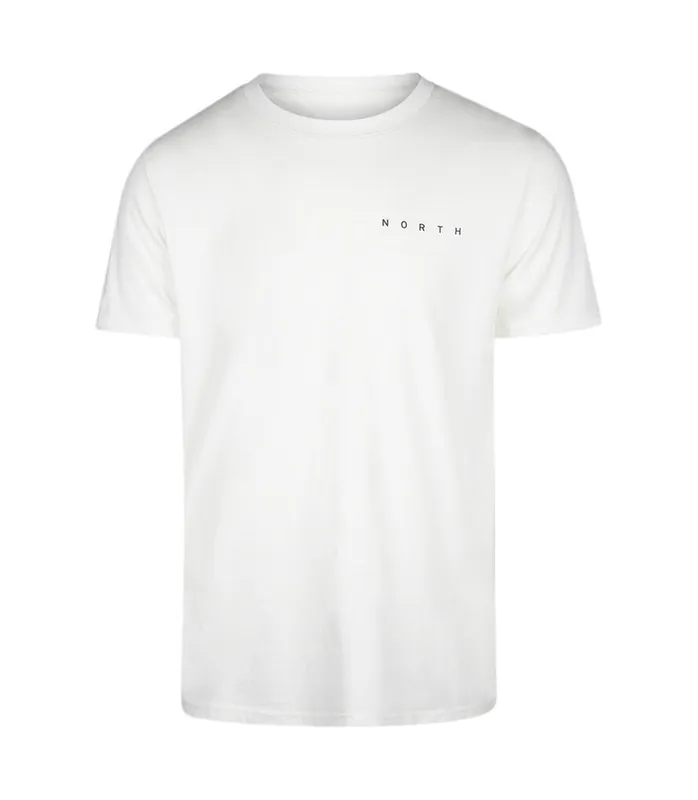 Ausverkauf North Pulse Tee Weiß T-shirt