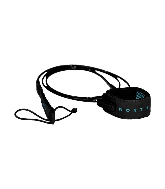 North Ankle Leash Schwarz Surf Leash Markenware