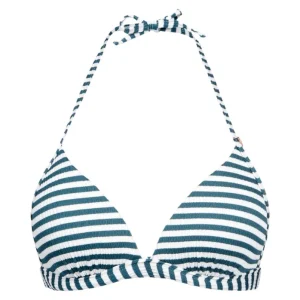 Brunotti Lisselot-Stripe Top 2026 Grün Bikini Top Versand Am Gleichen Tag
