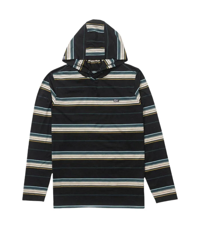 Salty Crew SEAWAY UV HOODIE 2026 Schwarz Pullover Zertifiziert