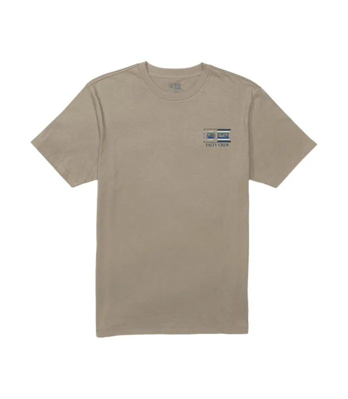 Markenware Salty Crew FLAGSHIP SS TEE 2026 Beige T-shirt