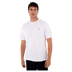 Hurley PRINTING PRESS ICON CIRCLE 2026 Weiß T-shirt Solange Der Vorrat Reicht