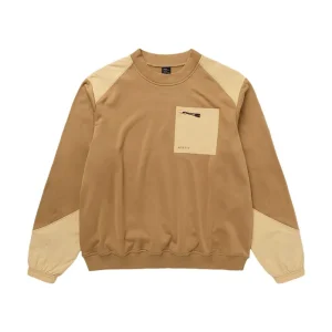 Billig Mystic Conflux Crew Sweat 2026 Braun Pullover