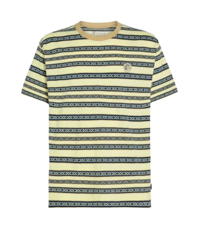 Neue Ware O‘Neill O‘RIGINALS JACQUARD STRIPE 2026 Grün T-shirt