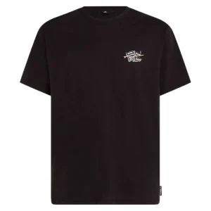 Letzte Chance O‘Neill RETRO BACK PRINT 2026 Schwarz T-shirt
