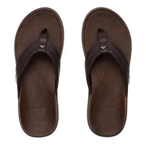 Nur Für Kurze Zeit Reef LEATHER OFFSHORE 2026 Braun Flip flops