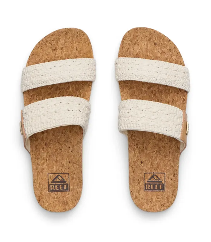 Reef CUSHION VISTA VINTAGE 2026 Weiß Flip flops Schneller Versand