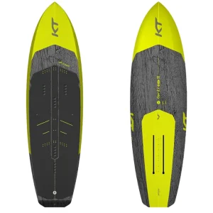 KT Foiling Super K 2 Pro Carbon 2026 Gelb Midlength Surfboard Top-Angebot