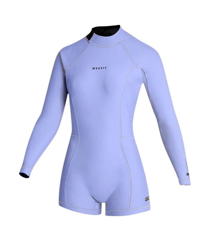 Neuheit Mystic Lunar Longarm 2/2mm Bzip 2026 Blau Shorty