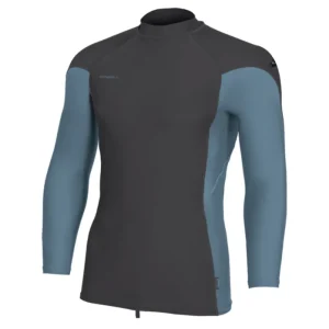 O‘Neill Hyperfreak Skins L/S Rash Guard 2026 Schwarz Lycra Shirt Direktkauf