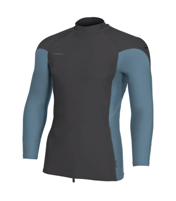 O‘Neill Hyperfreak Skins L/S Rash Guard 2026 Schwarz Lycra Shirt Direktkauf