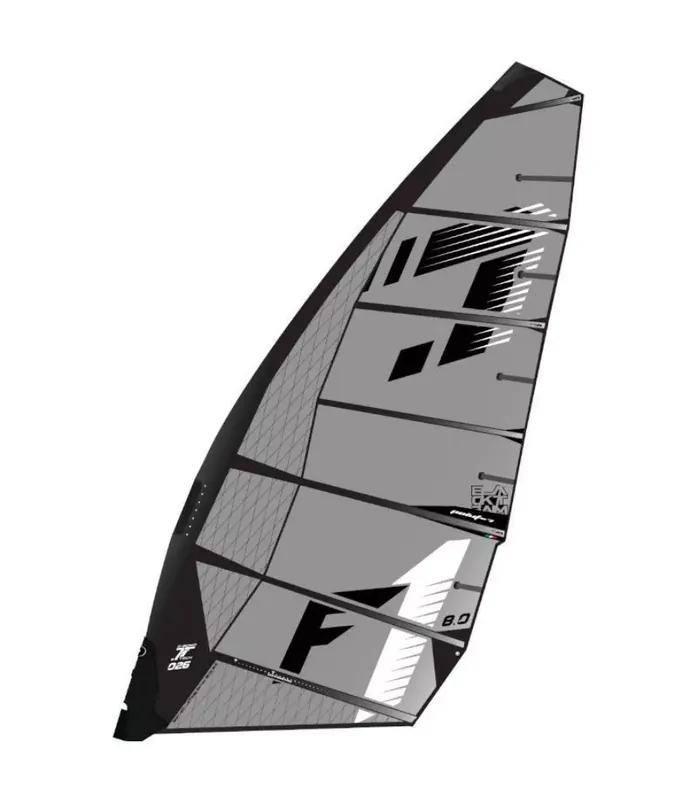 POINT-7 F1 SL Q-Bond 2026 Schwarz Windfoil Segel Bestpreis