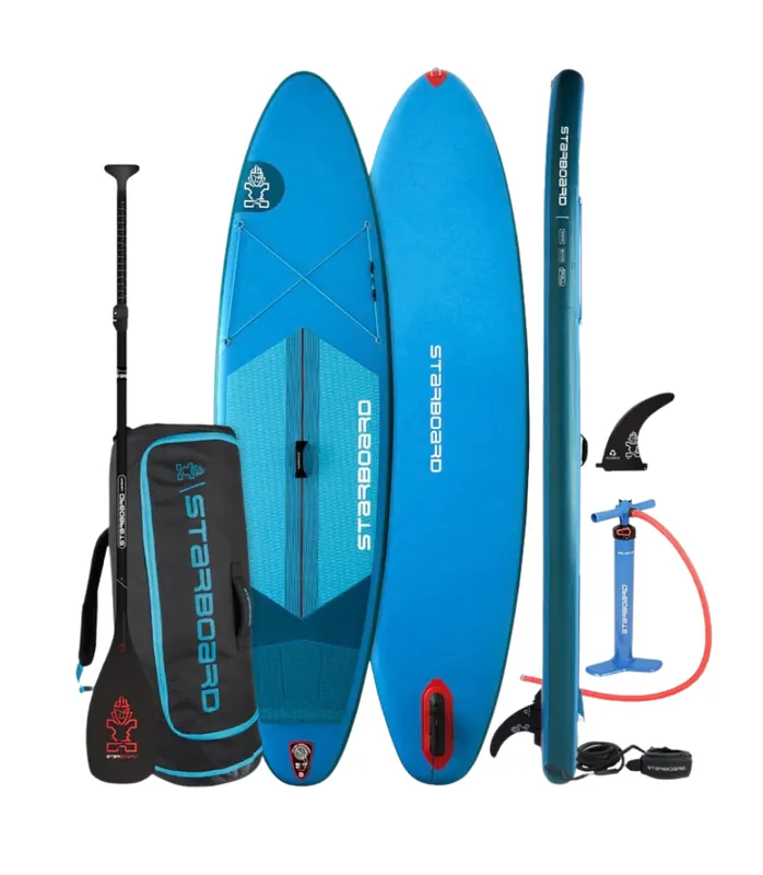 Aktuell Starboard iGO One 10‘8" with paddle 2026 Blau Aufblasbares SUP-Board